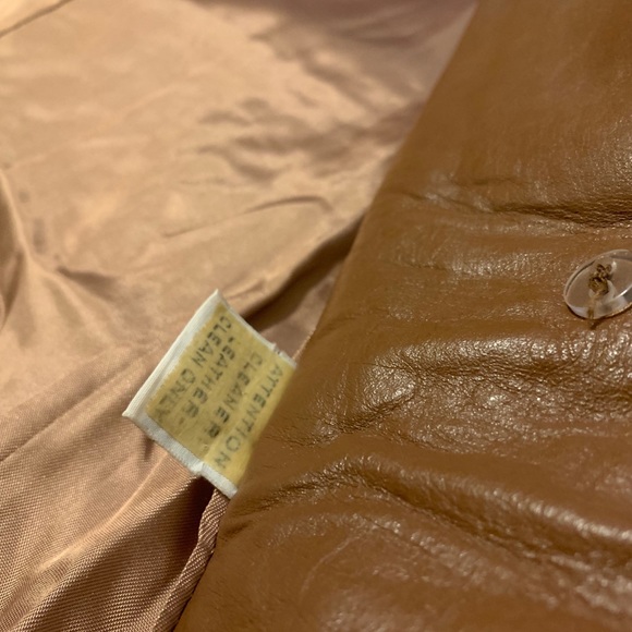 Brown Leather Jacket - Picture 4 of 4